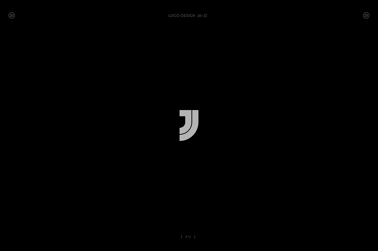 极简字母组合图形logo(J篇)