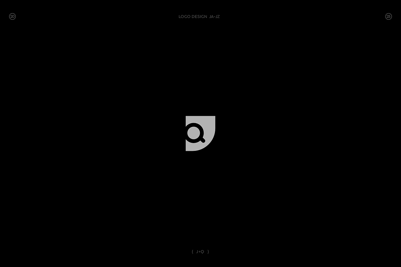 极简字母组合图形logo(J篇)