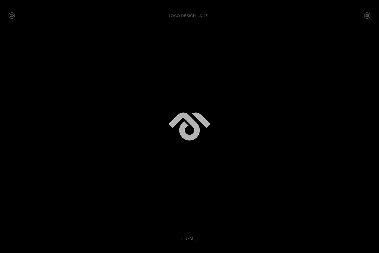 极简字母组合图形logo(J篇)