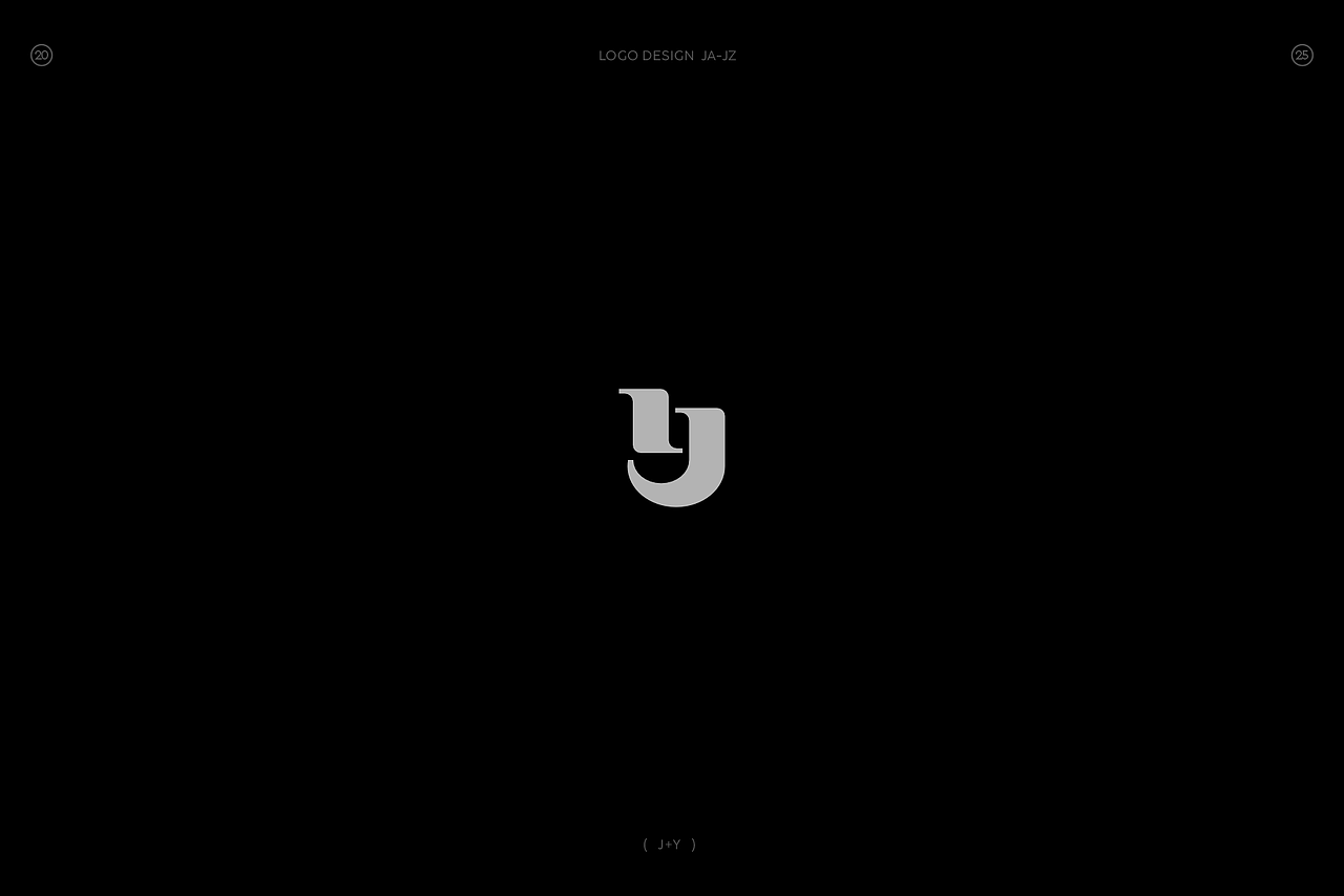 极简字母组合图形logo(J篇)
