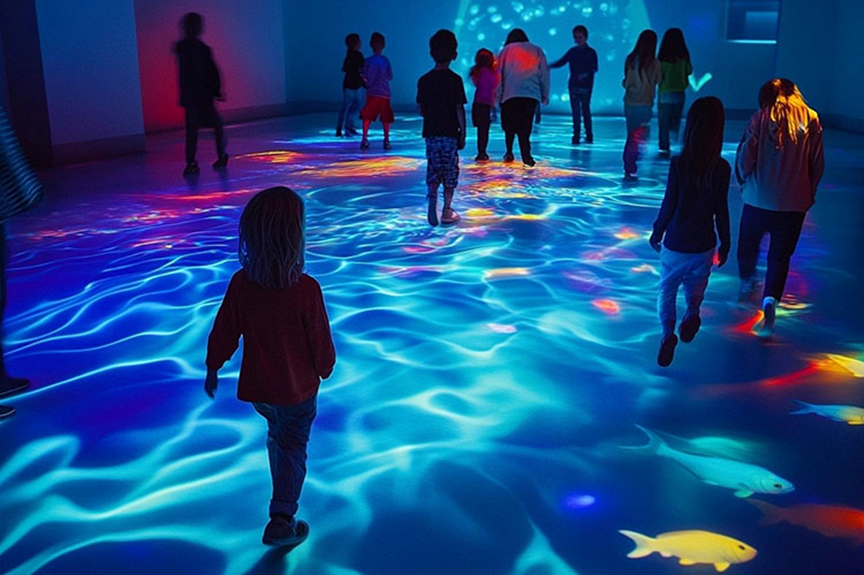 通过智能交互与光影融合，将静态地面转化为可感知的故事空间。（图ZMTUyMDk5MTI=） - 观点 - 站酷设计师振邦视界原创素材 - 站酷ZCOOL