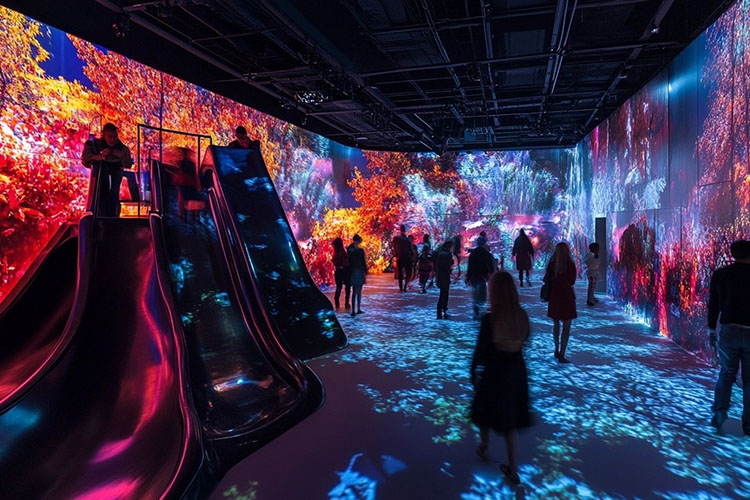 通过智能交互与光影融合，将静态地面转化为可感知的故事空间。（图ZMTUyMDk5MDg=） - 观点 - 站酷设计师振邦视界原创素材 - 站酷ZCOOL