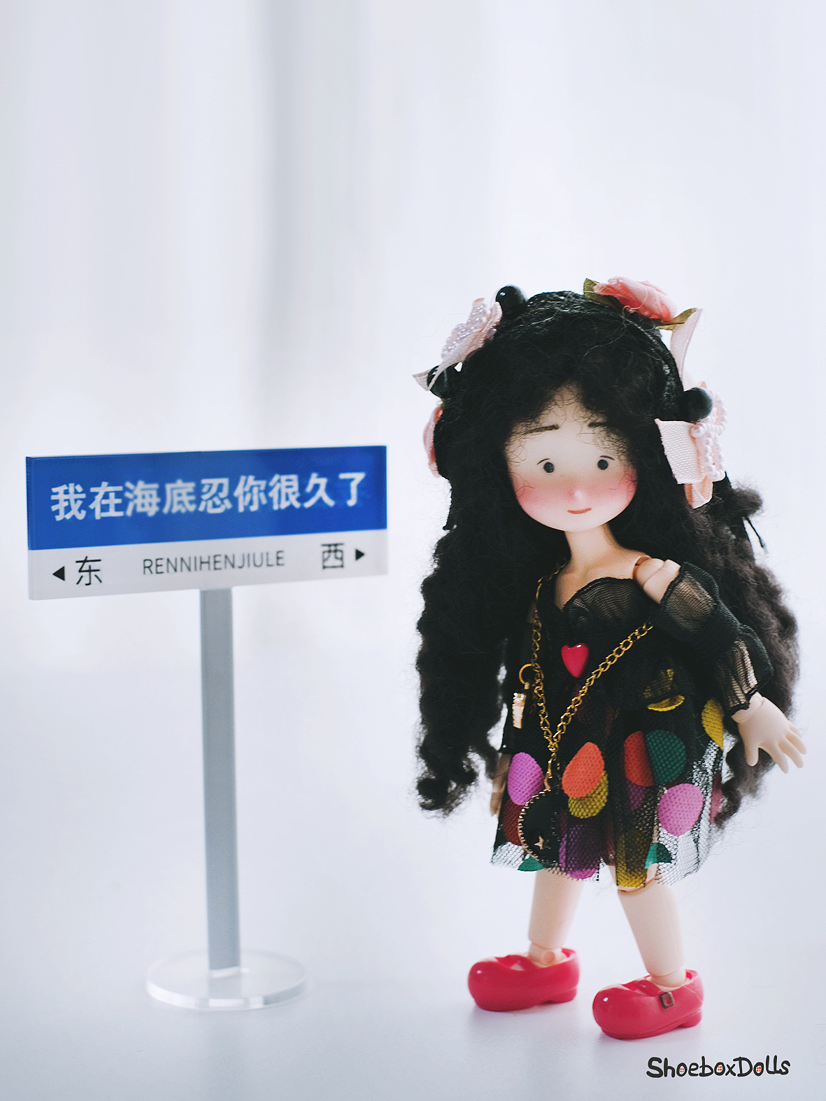 《挑战做100个小小的她》ooak娃娃 27：她在女巫店打工（图ZMzk2MDIyMzk2） - 手办/模玩 - 站酷设计师蚊多多原创素材 - 站酷ZCOOL