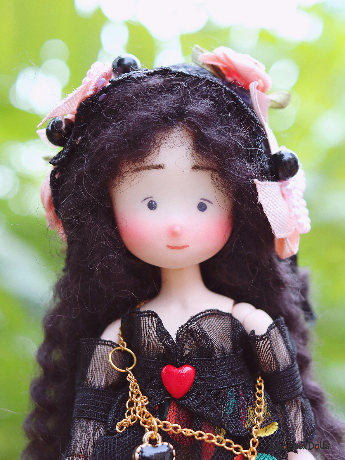 《挑战做100个小小的她》ooak娃娃 27：她在女巫店打工（图ZMzk2MDIyNDAw） - 手办/模玩 - 站酷设计师蚊多多原创素材 - 站酷ZCOOL