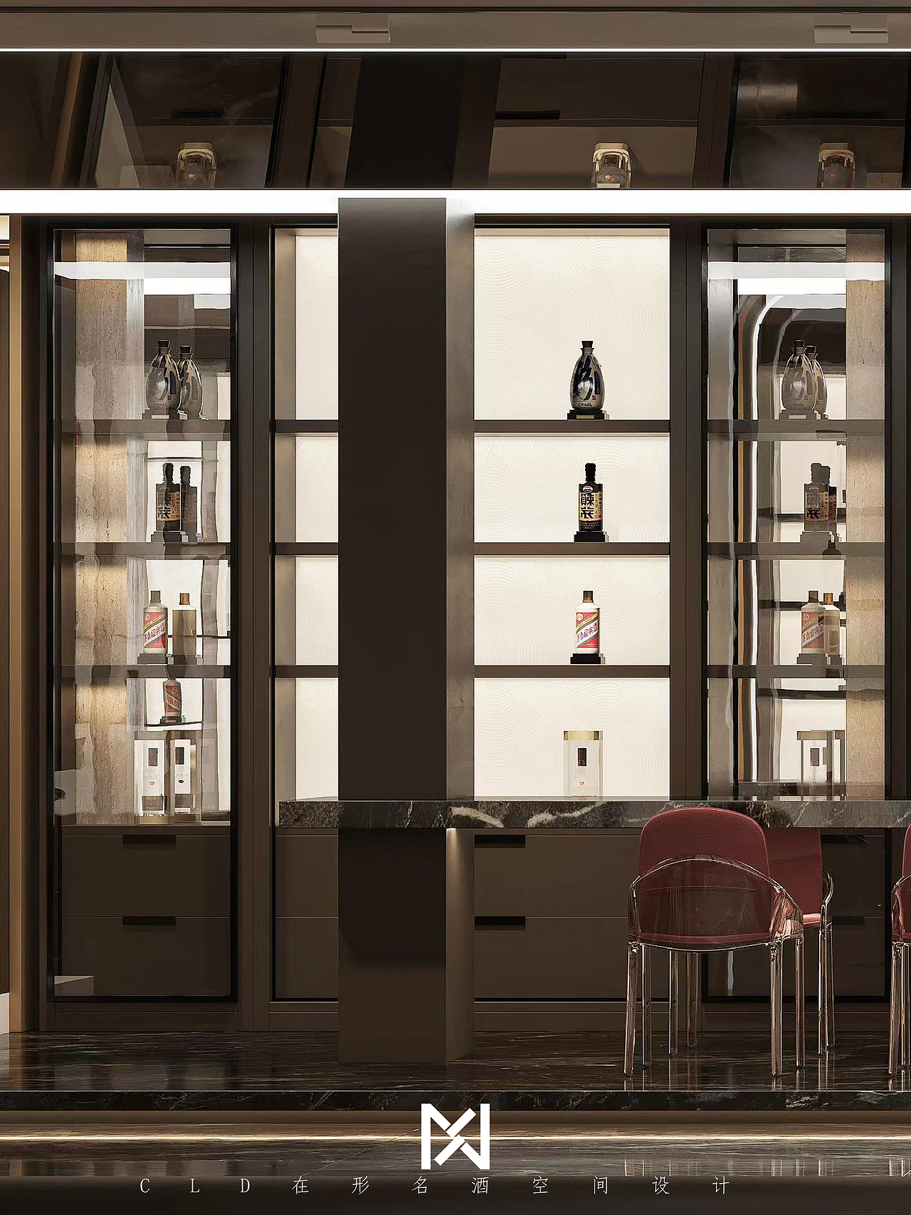 白酒第一股【华致酒行】》》》在形名酒空间设计（图ZMzk2MDI1ODY4） - 商业空间设计 - 站酷设计师在形名酒空间设计原创素材 - 站酷ZCOOL