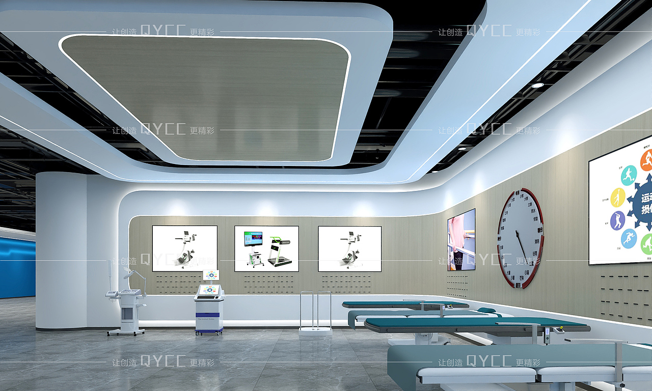 科技展厅设计-医疗器械展厅（图ZMzk2MDI2OTky） - 展陈设计 - 站酷设计师肖萧31363原创素材 - 站酷ZCOOL