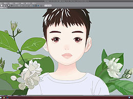 數(shù)字插畫《福淳》