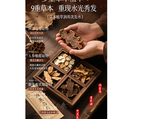 洗护产品详情设计