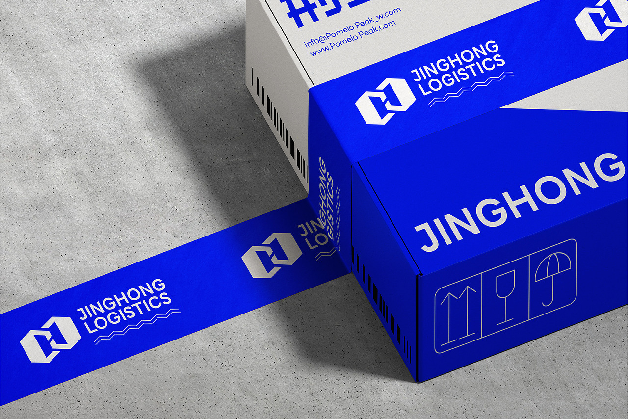 物流品牌视觉设计丨荆弘物流（图ZMzk2MDM2MTYw） - Logo - 站酷设计师柚子山原创素材 - 站酷ZCOOL