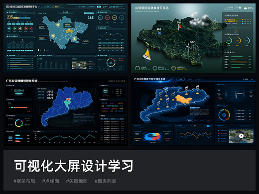 【可视化】可视化大屏设计技巧分享