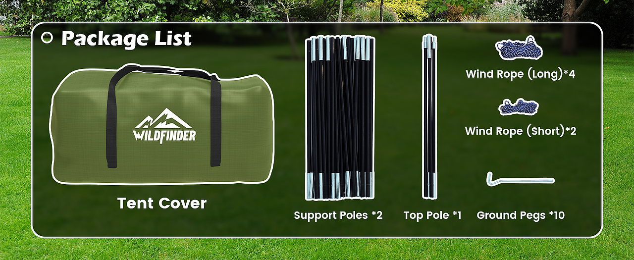 亚马逊-帐篷类目TOP视觉设计