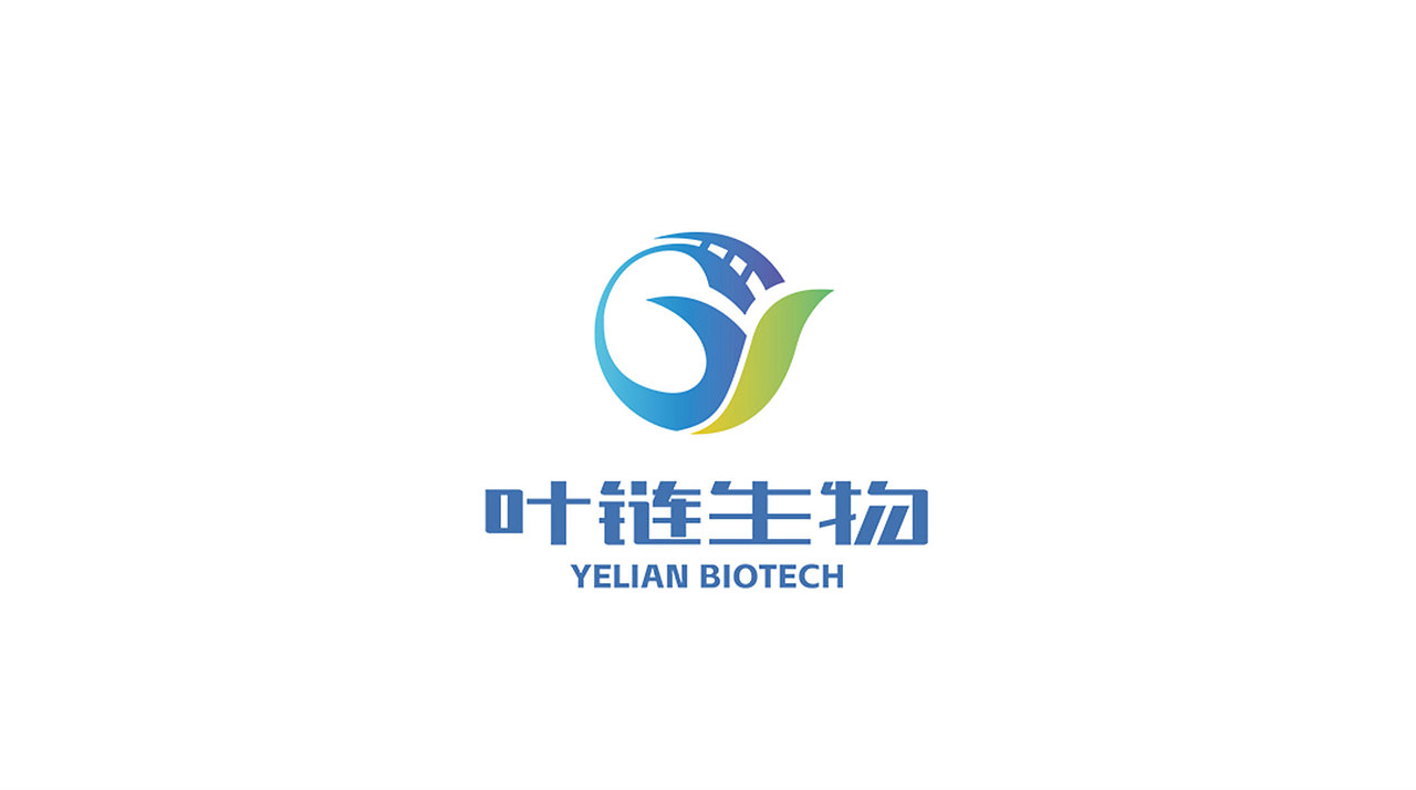 叶链生物科技logo设计