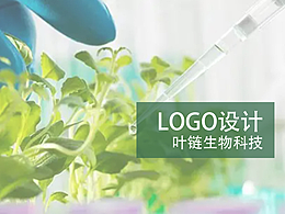 叶链生物科技logo设计