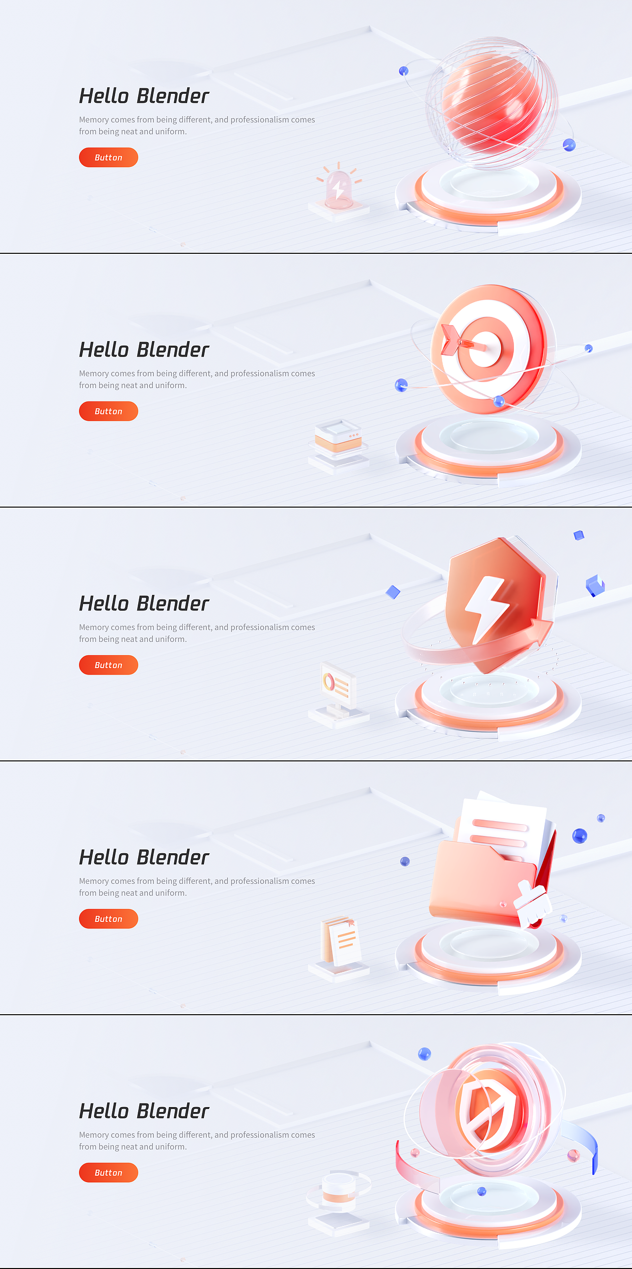 2025「Blender」3D作品集（图ZMzk2MDU1ODA0） - 其他UI - 站酷设计师小小小小白啊原创素材 - 站酷ZCOOL