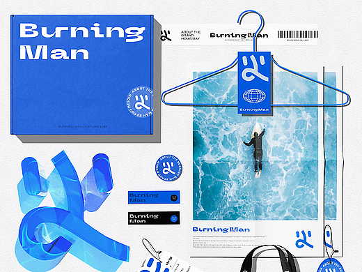 Burning Man-潮牌服装品牌设计