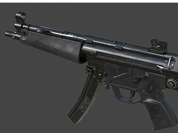 HK_MP5A3建模（3DS MAX）