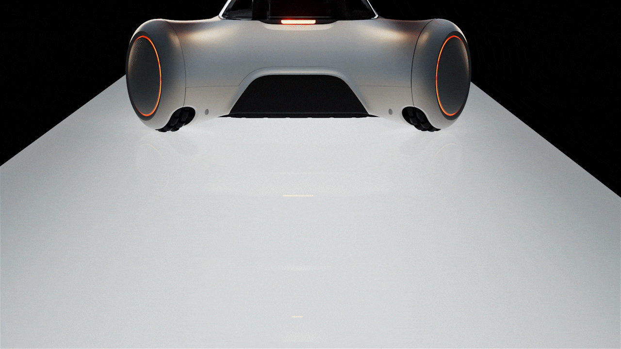 智元机器人灵犀X2-W动画渲染