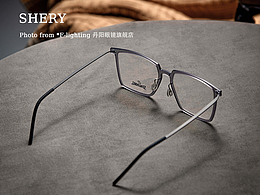 产品拍摄 眼镜 亚克力款复古时尚眼镜