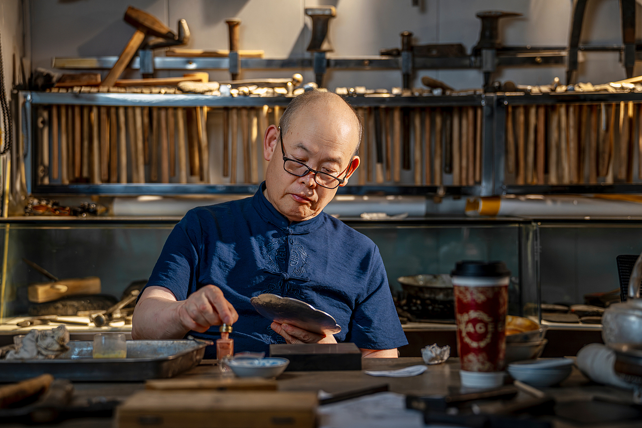 霸王茶姬非遗项目拍摄