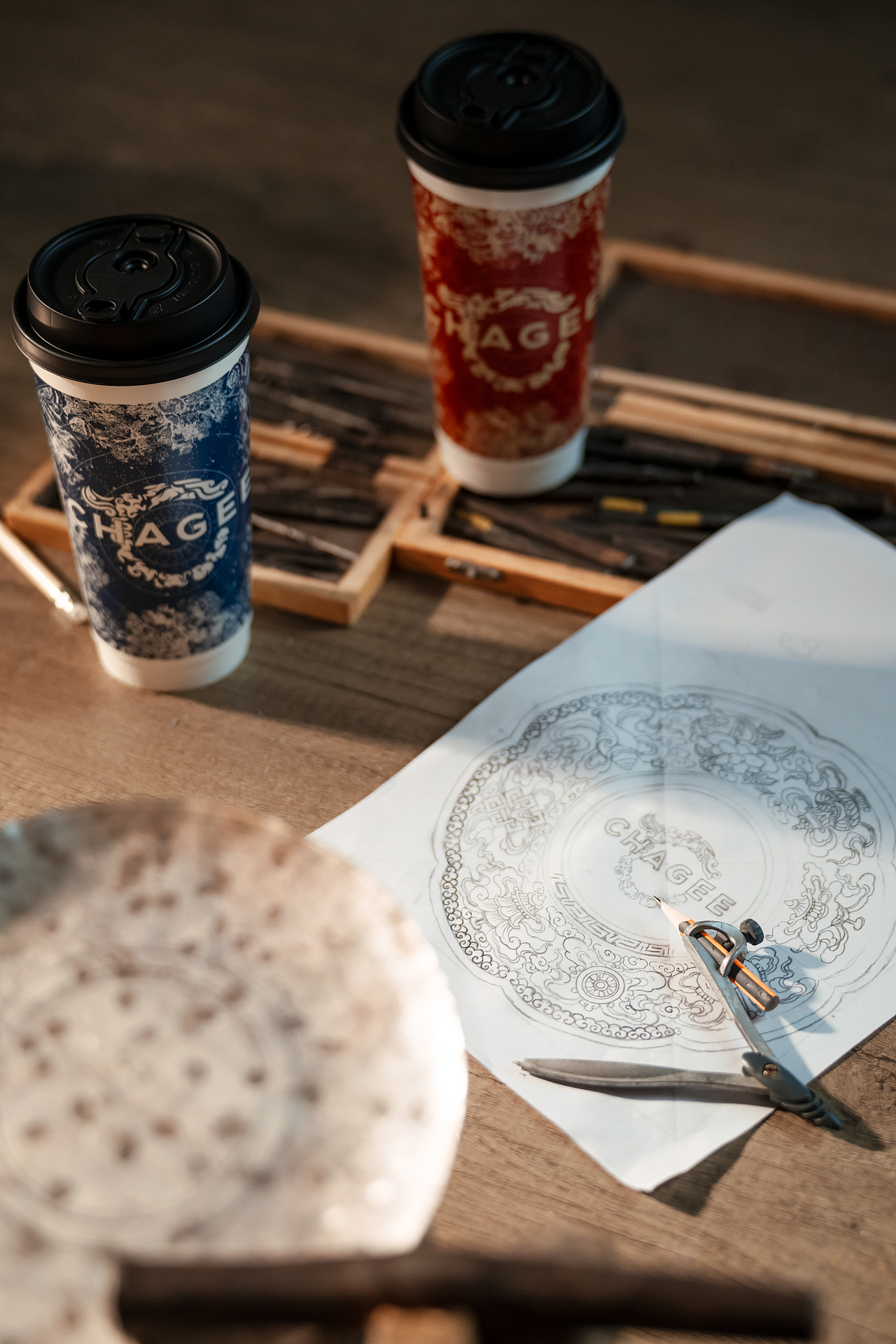 霸王茶姬非遗项目拍摄