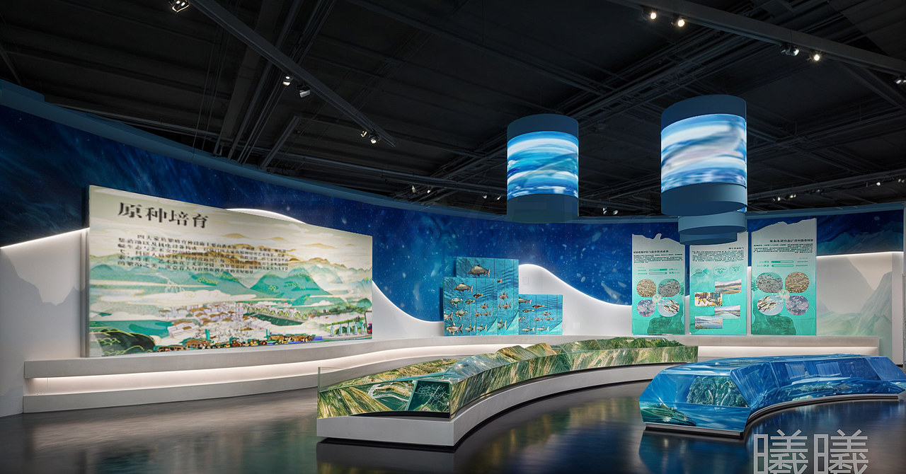 展厅（图ZMzk2MDY5OTcy） - 展陈设计 - 站酷设计师子曦666原创素材 - 站酷ZCOOL