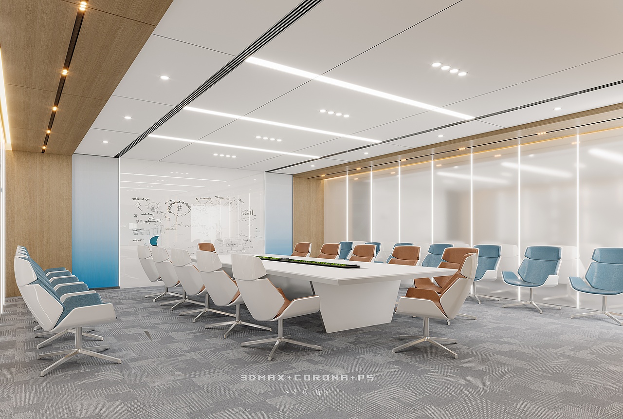 「解锁办公新体验」现代风办公室 治愈你的上班焦虑