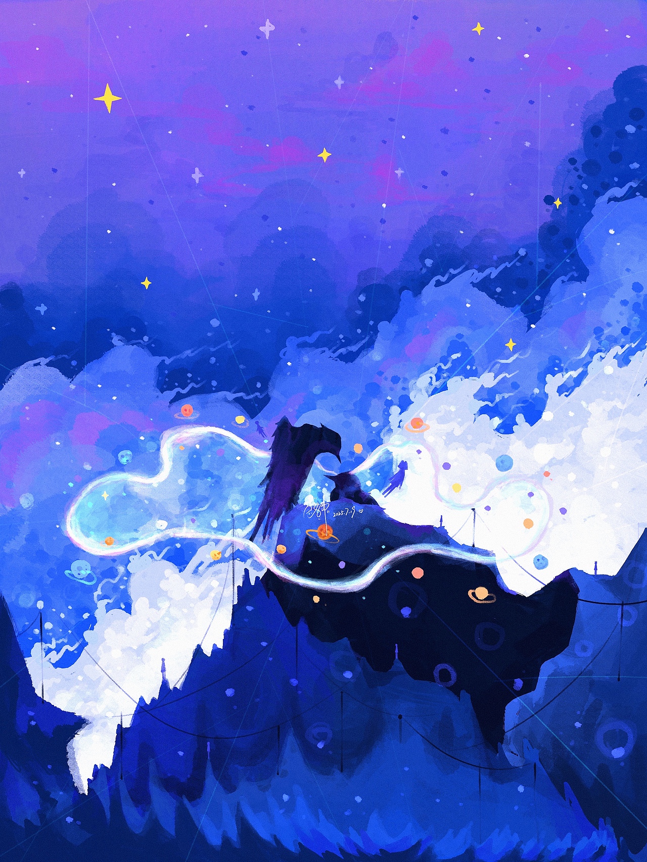 最近画的一些画儿～什么都画版（图ZMzk2MDcwNTQ0） - 艺术插画 - 站酷设计师海平线HIPX原创素材 - 站酷ZCOOL