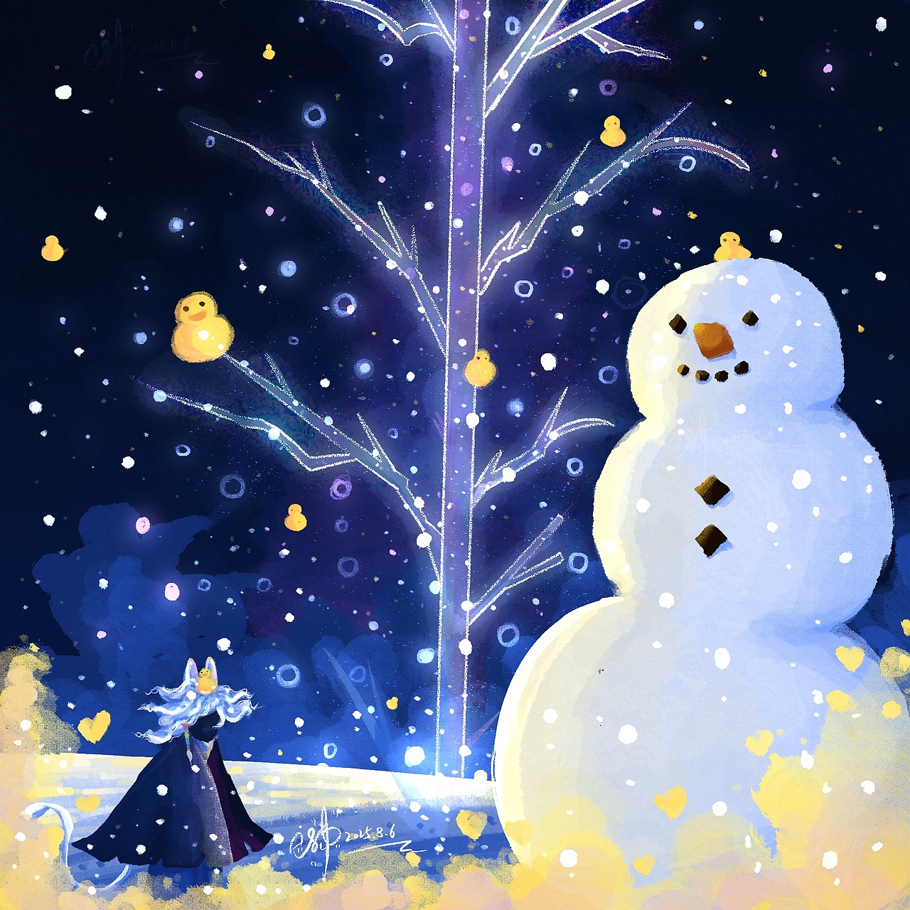 最近画的一些画儿～什么都画版（图ZMzk2MDcwNTYw） - 艺术插画 - 站酷设计师海平线HIPX原创素材 - 站酷ZCOOL