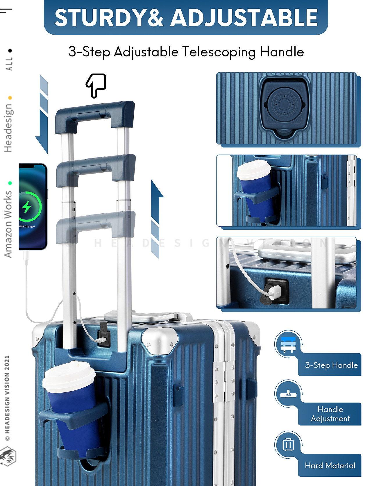 行李箱产品拍摄_主图设计_A+页面设计-狮子头视觉