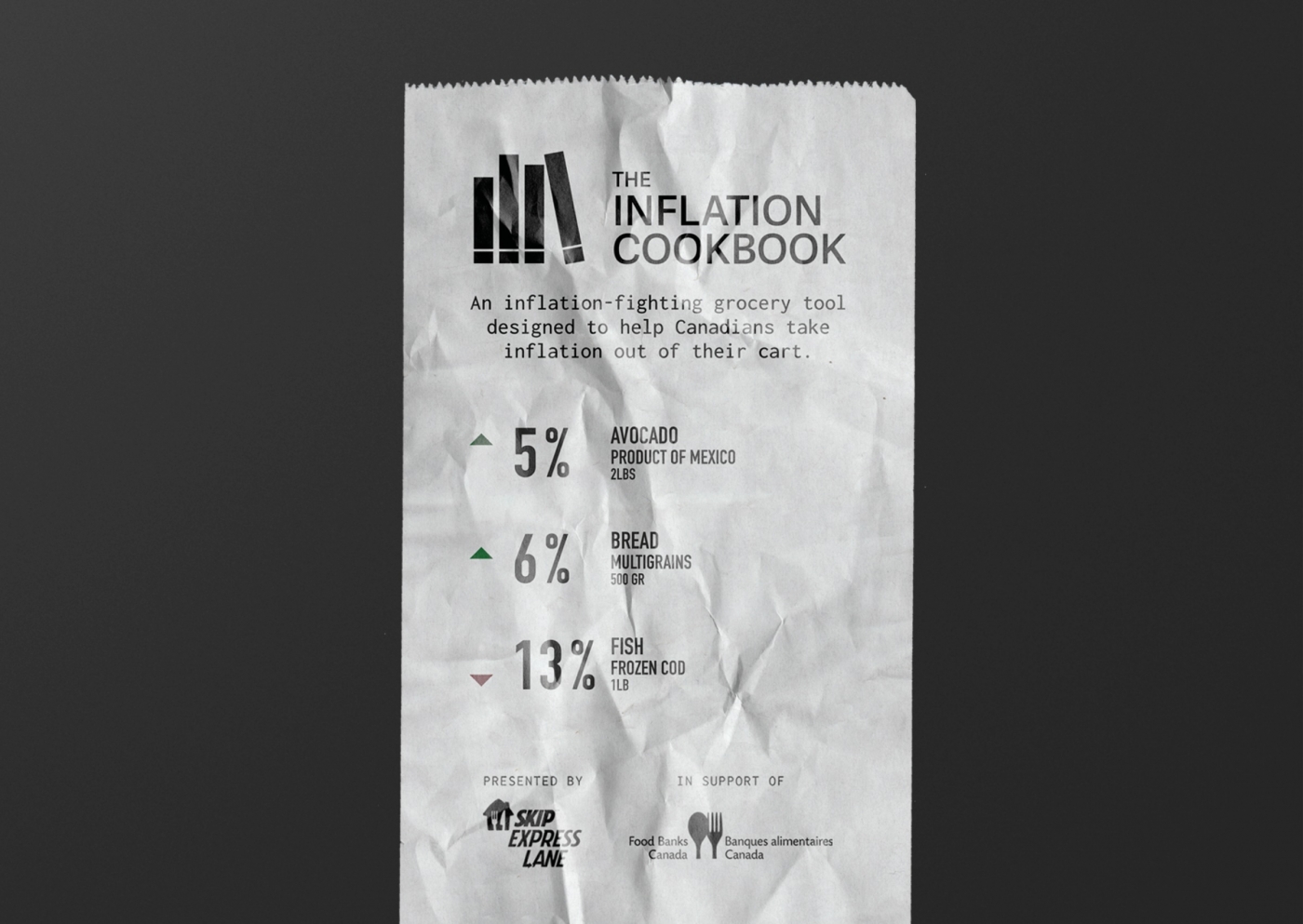 最佳创意实效奖 Best of Creative Use of Data
<br>INFLATION COOKBOOK<br><br>通货膨胀食谱