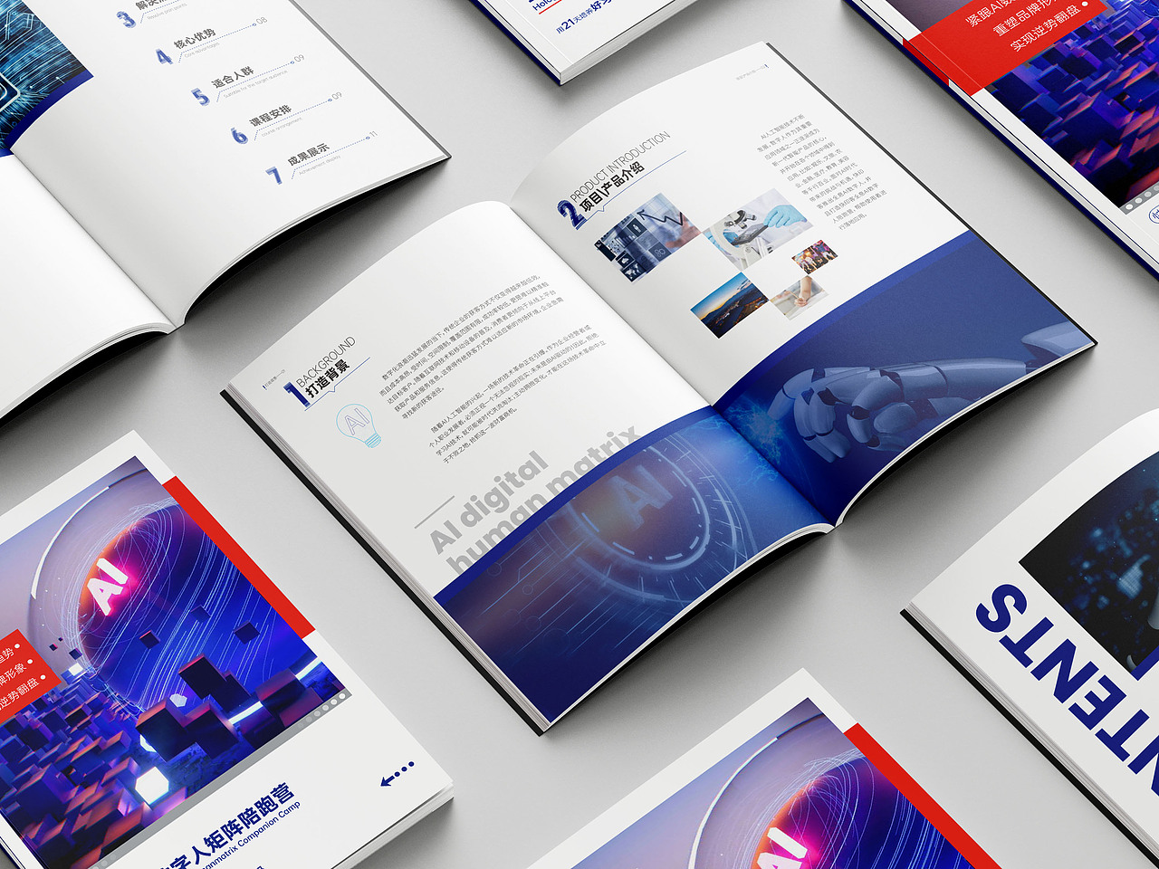 《全息AI数字人矩阵陪跑营》画册