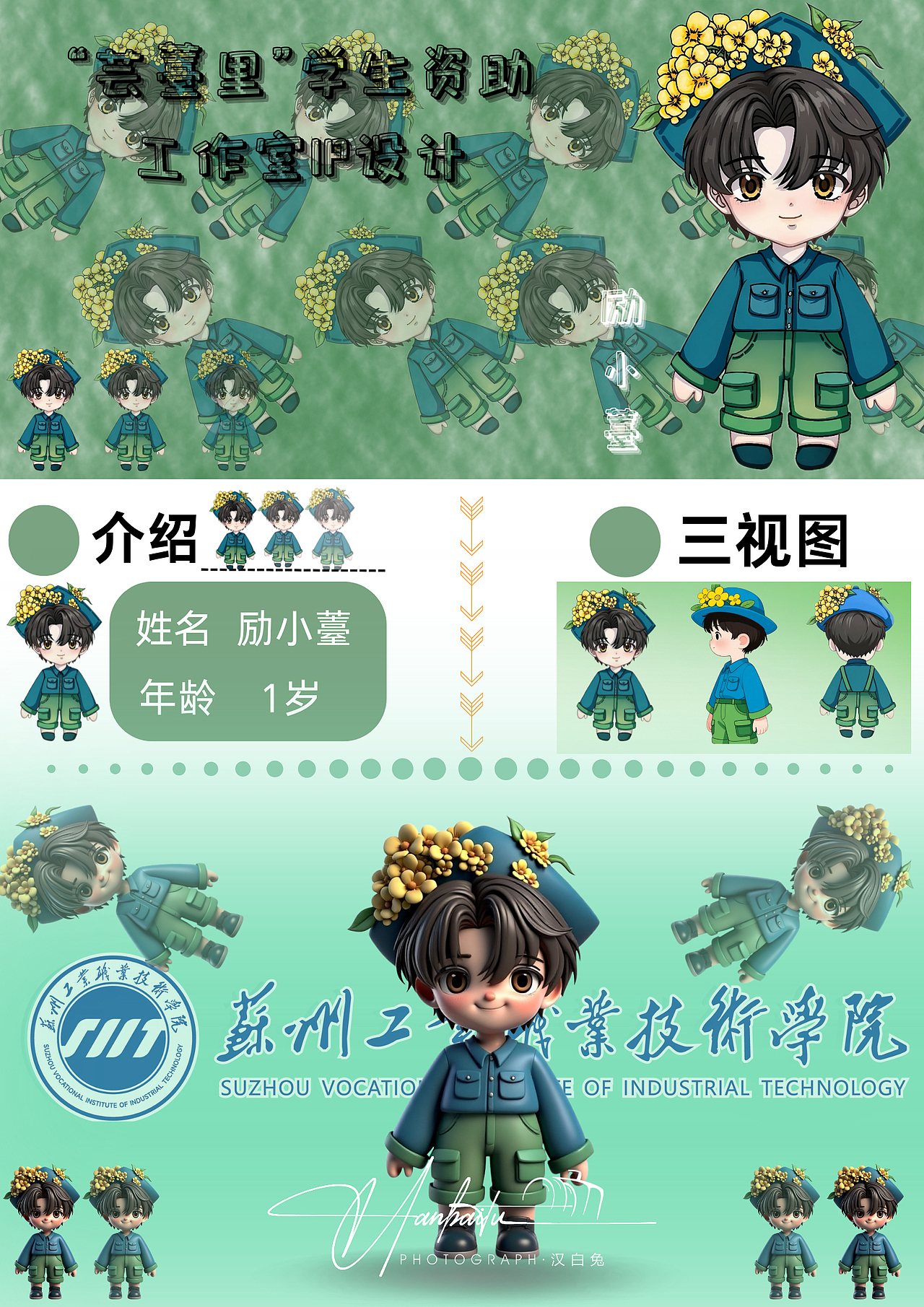 校园 IP 海报系列