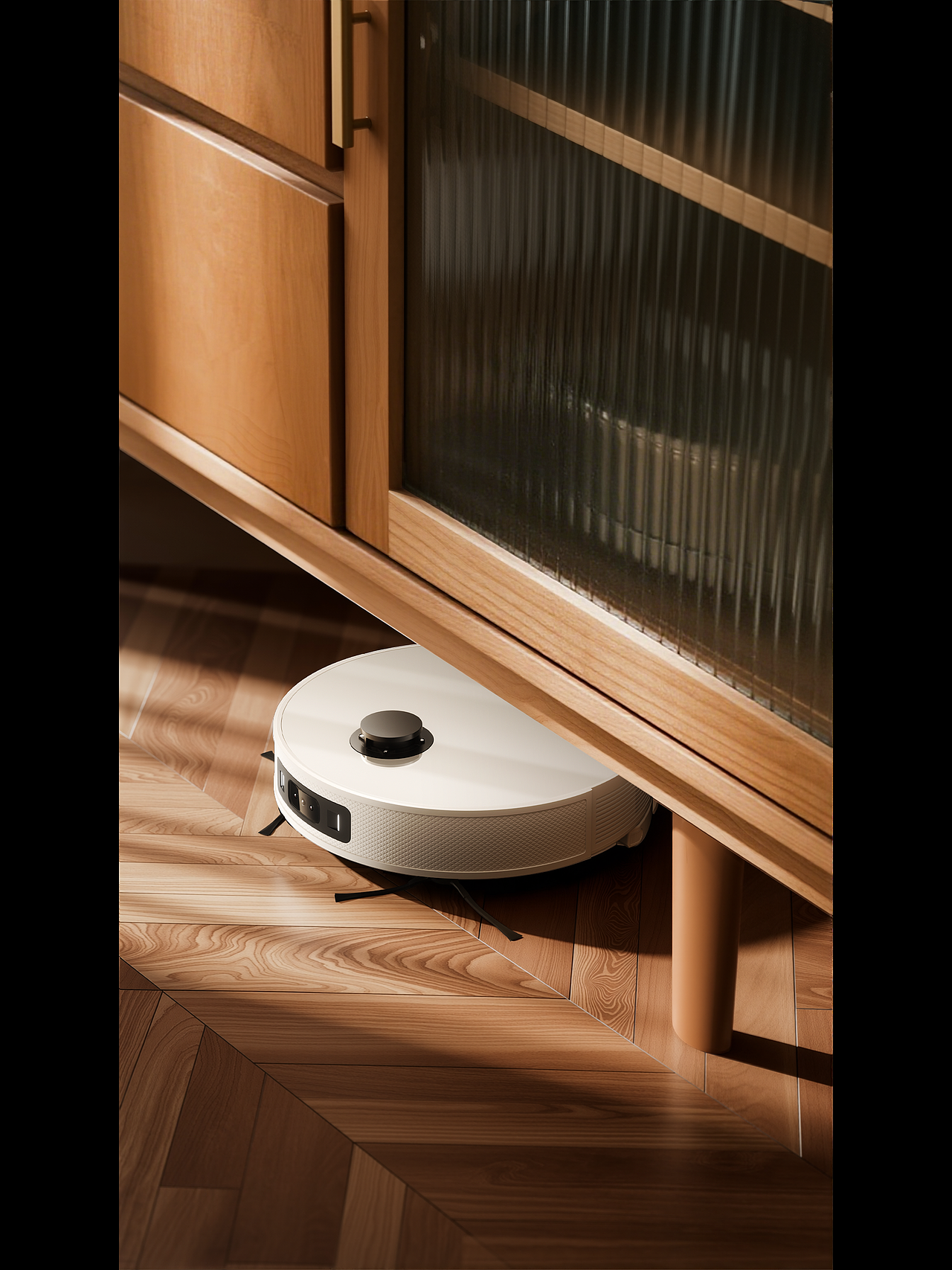 扫地机渲染：AIGC助力场景效率提升（图ZMzk2MDgzNzI4） - 产品 - 站酷设计师无期C4D原创素材 - 站酷ZCOOL