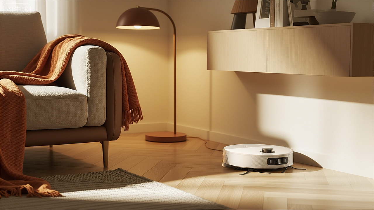扫地机渲染：AIGC助力场景效率提升（图ZMzk2MDgzODUy） - 产品 - 站酷设计师无期C4D原创素材 - 站酷ZCOOL