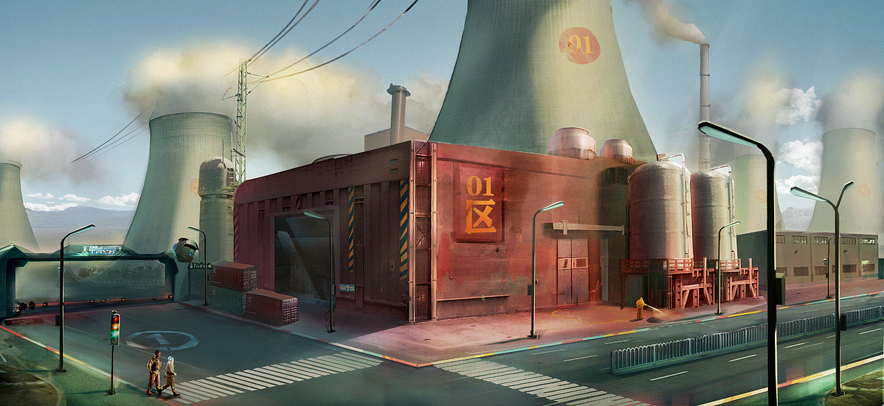 前些年的一些概念商稿—已授权（图ZMzk2MDg0ODUy） - 设定/分镜 - 站酷设计师壹香小院原创素材 - 站酷ZCOOL