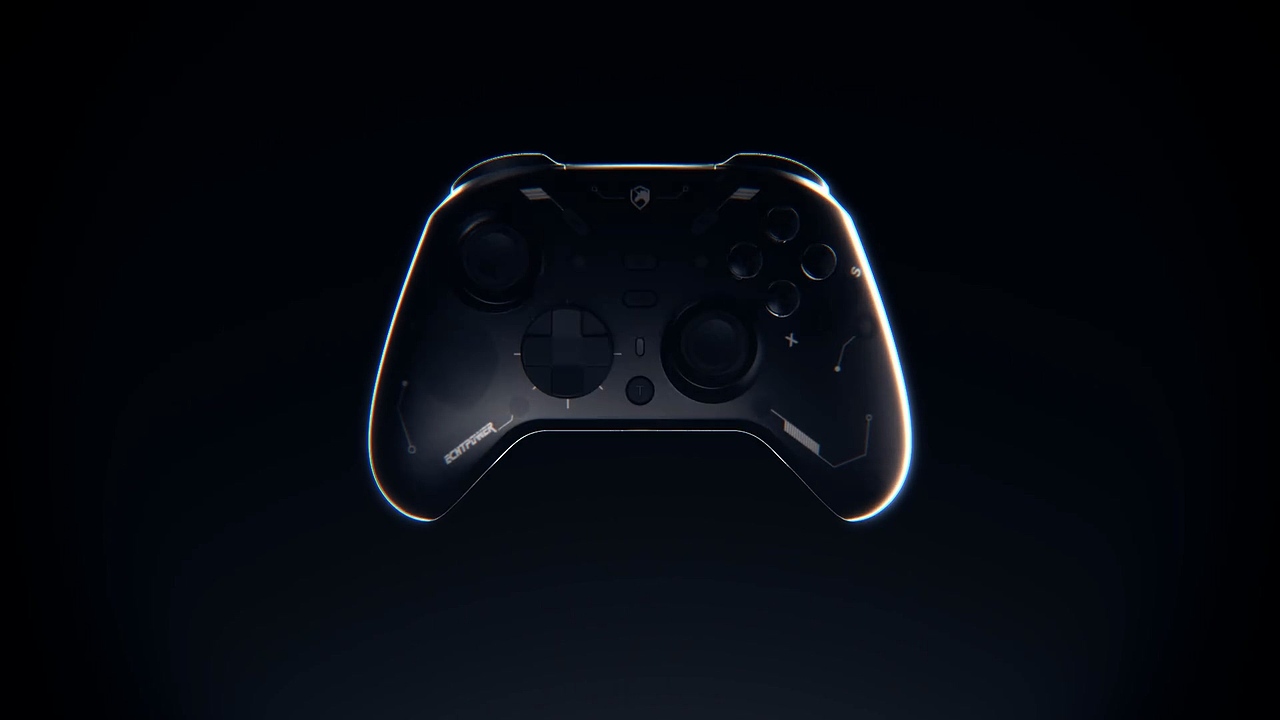 游戏手柄三维产品视频