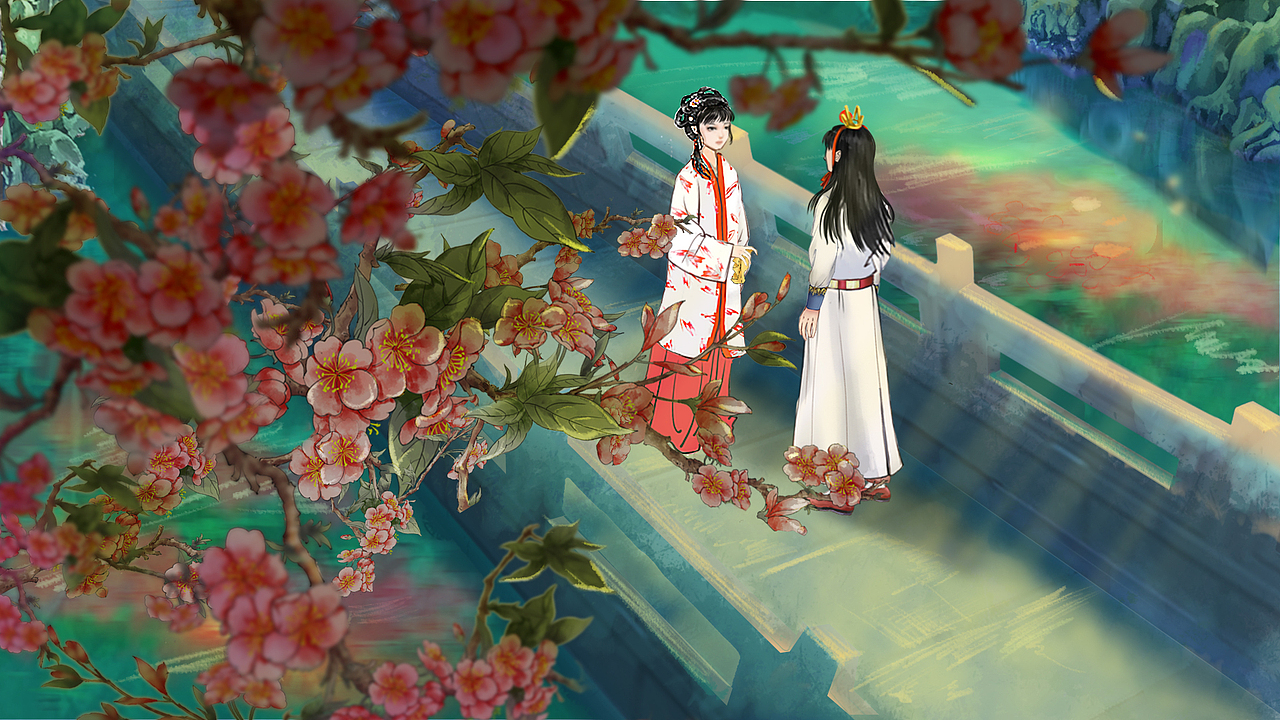 2023年做的红楼梦场景设计—已授权（图ZMzk2MDg0OTY0） - 设定/分镜 - 站酷设计师壹香小院原创素材 - 站酷ZCOOL