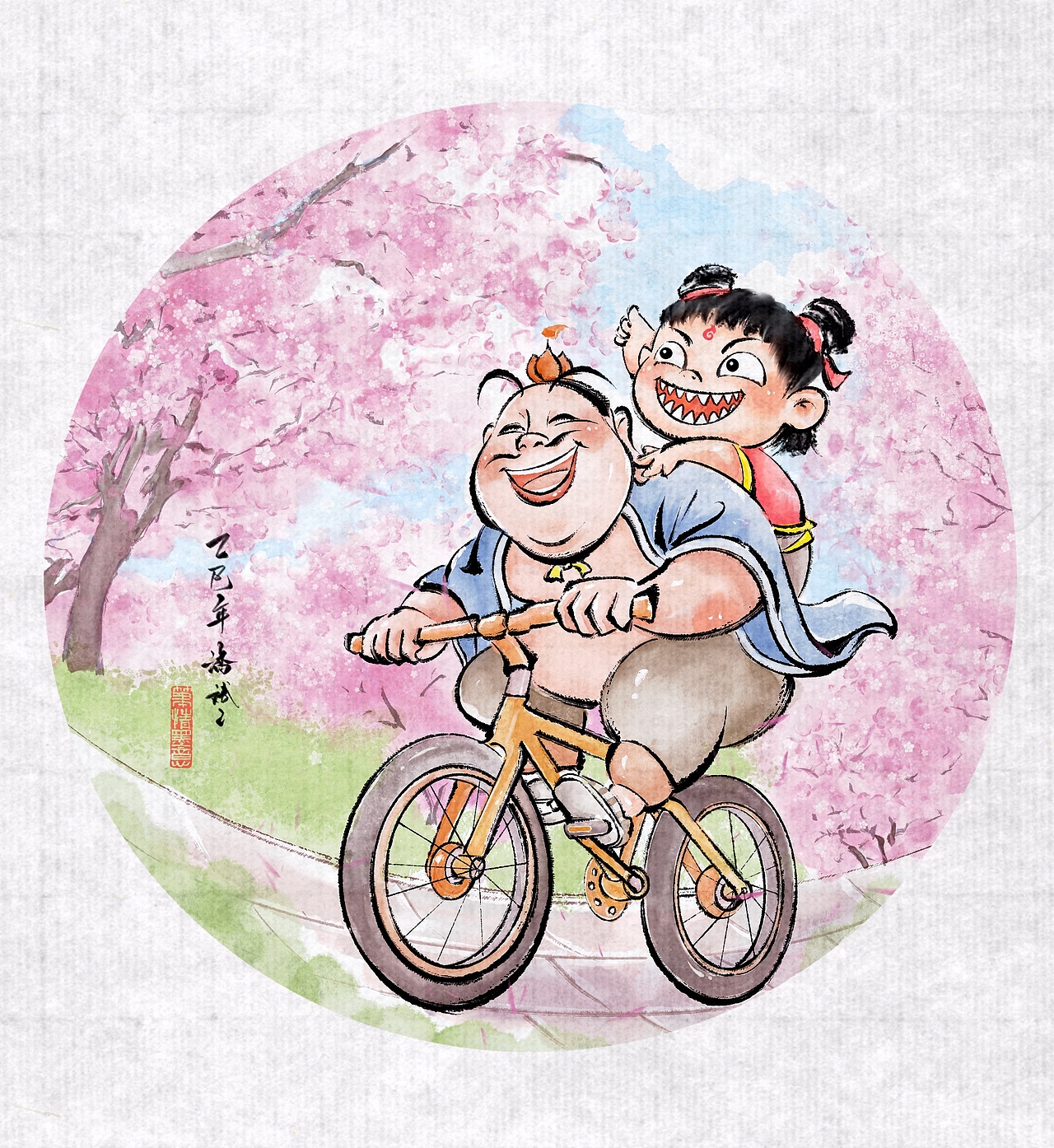 最近浪浪山与之前的哪吒系列（图ZMzk2MDg5NDMy） - 艺术插画 - 站酷设计师猫小丢原创素材 - 站酷ZCOOL