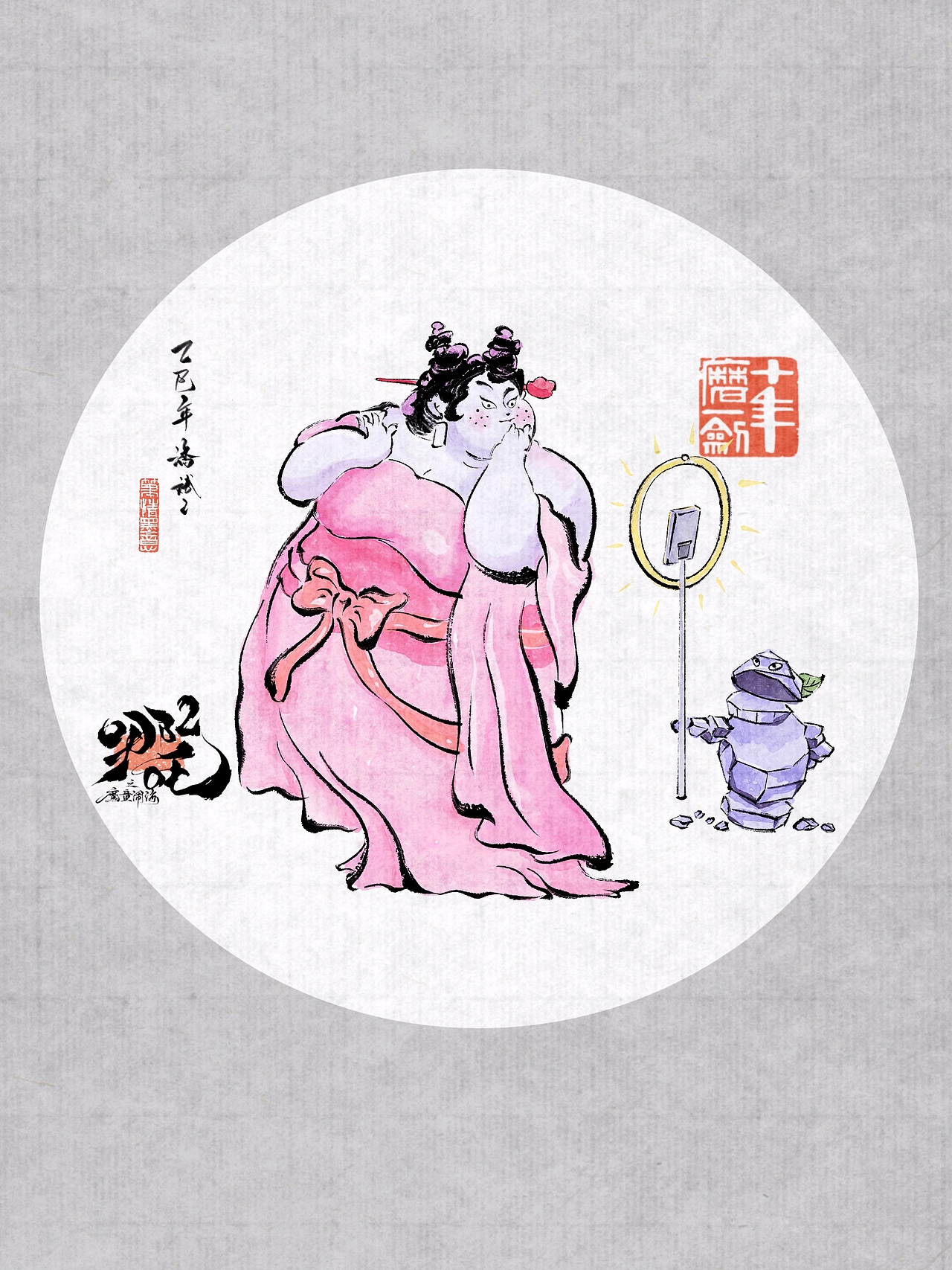 最近浪浪山与之前的哪吒系列（图ZMzk2MDg5NDUy） - 艺术插画 - 站酷设计师猫小丢原创素材 - 站酷ZCOOL