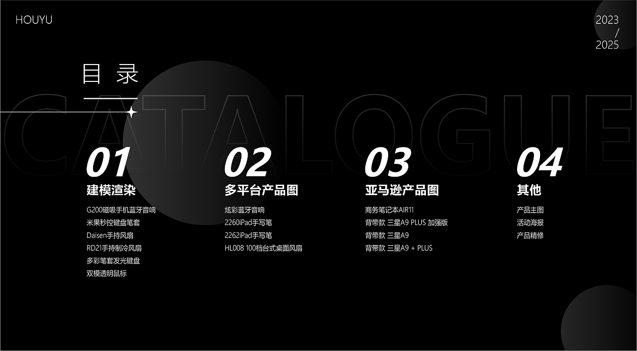 作品集3c类目