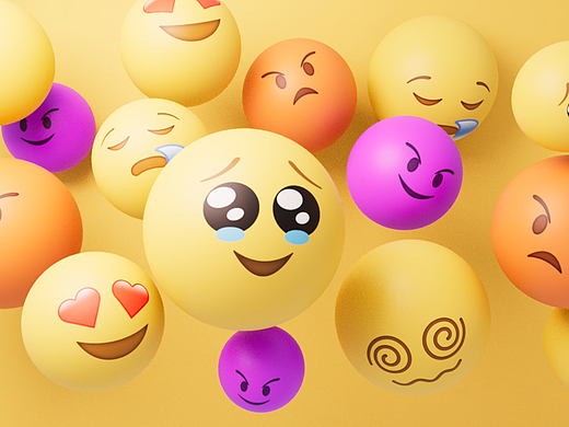 跳跃emoji