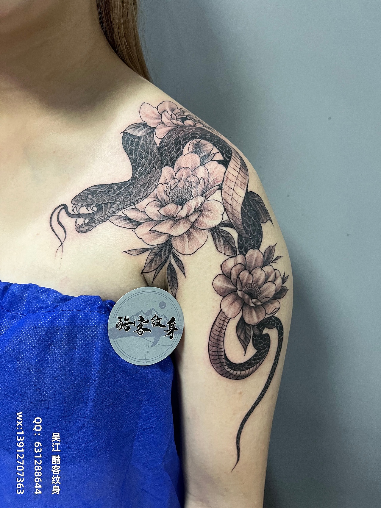 吴江松陵纹身店#吴江酷客纹身#纹身老师傅（图ZMzk2MTAyNTY4） - 工艺品设计 - 站酷设计师吴江酷客纹身原创素材 - 站酷ZCOOL