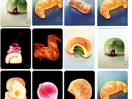 美食插画