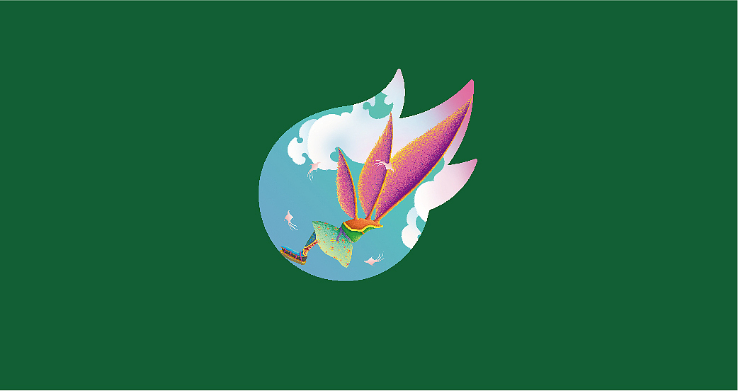 为亲爱的#站酷设计周#共创作品（图ZMzk2MTA4MTAw） - 艺术插画 - 站酷设计师八月李插画原创素材 - 站酷ZCOOL