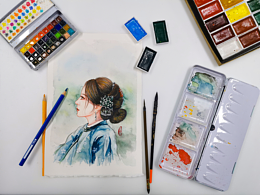 【手绘日常】之前画的杨蓉