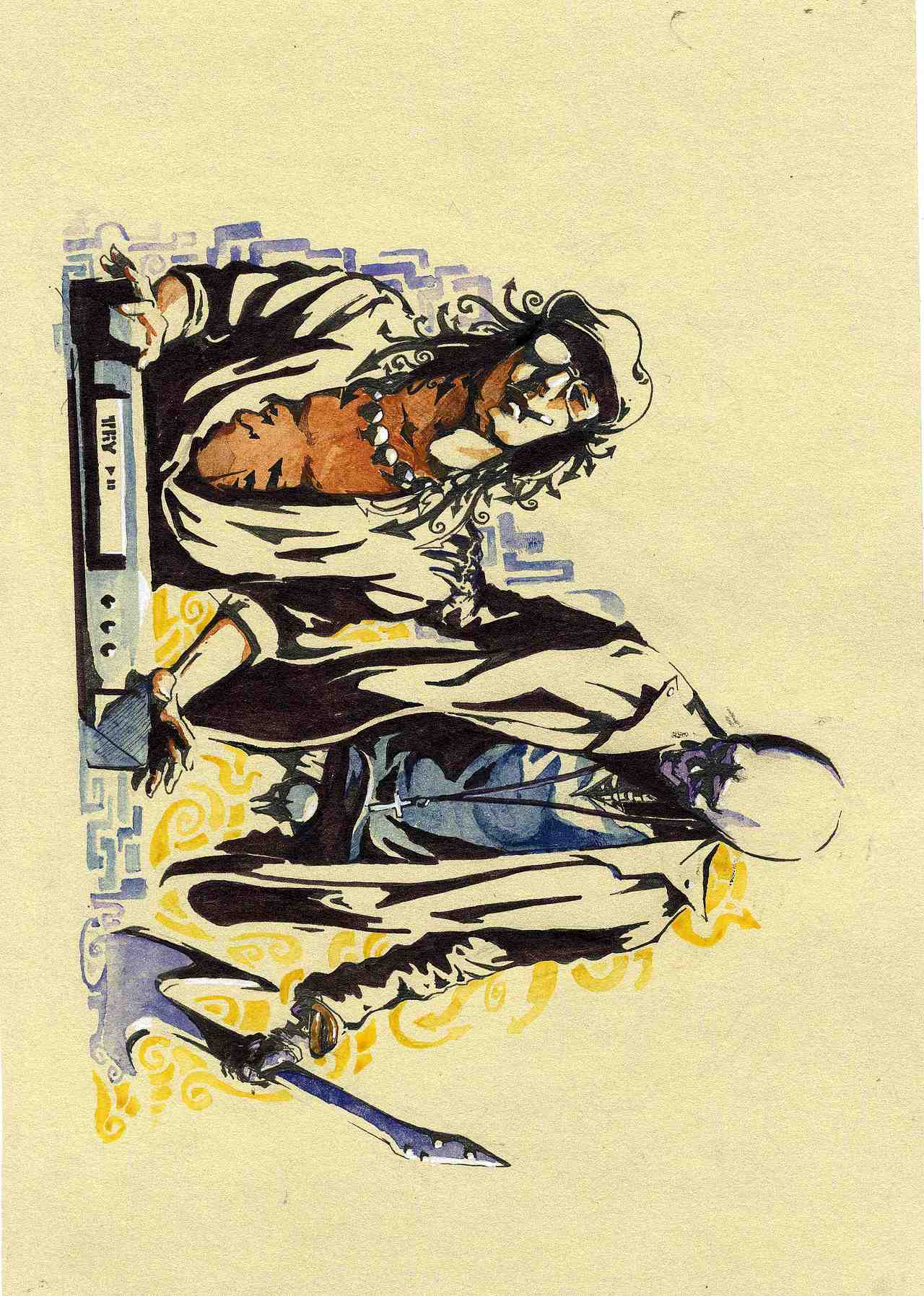 手绘-随笔（图ZMzk2MTI0MzY4） - 创作习作 - 站酷设计师媛来有金矿原创素材 - 站酷ZCOOL