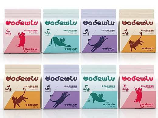 宠物食品|猫粮系列产品包装设计