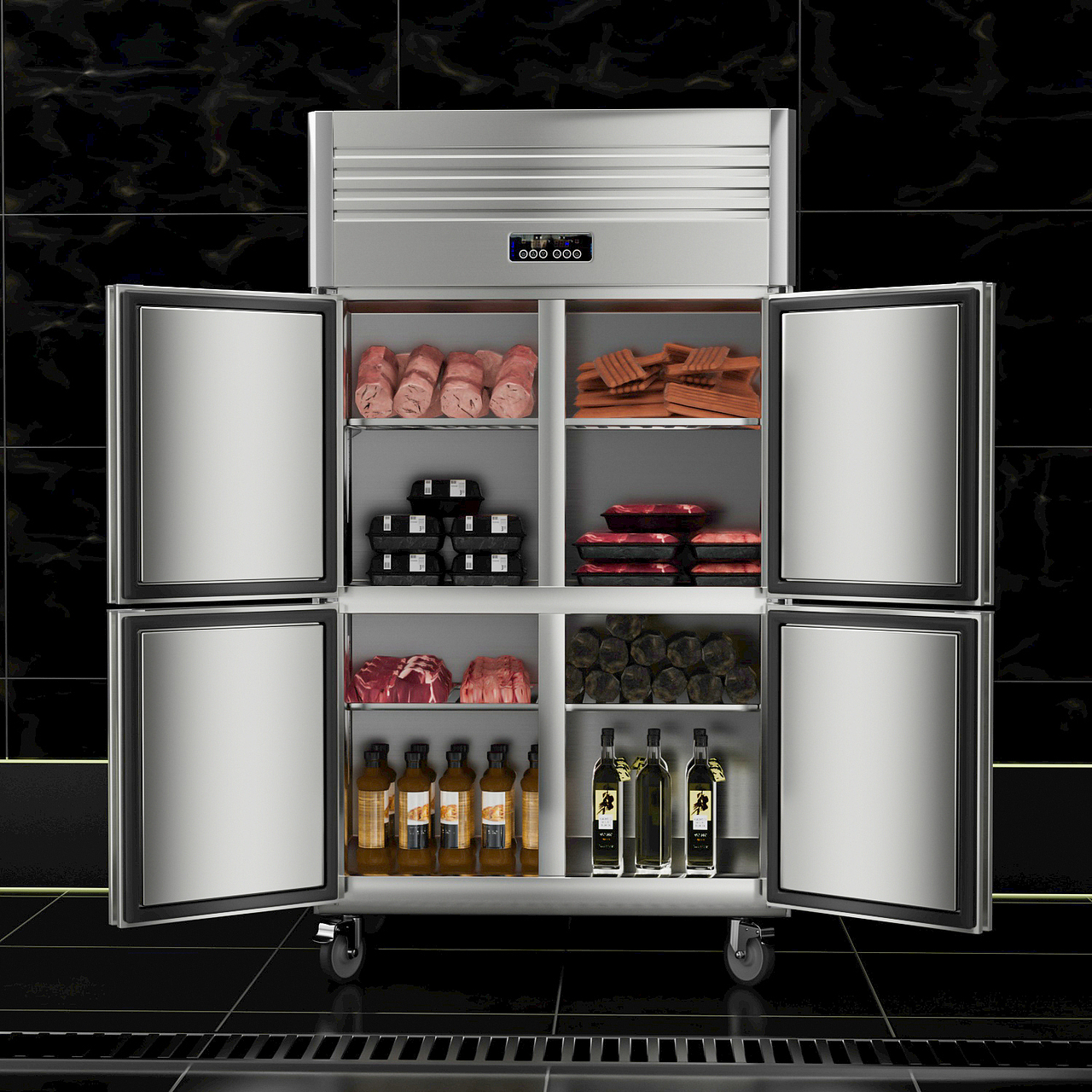 不锈钢产品渲染