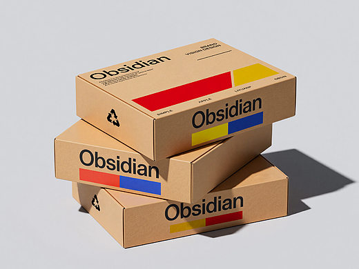 Obsidian Men's Skincare 黑曜石 |品牌视觉设计