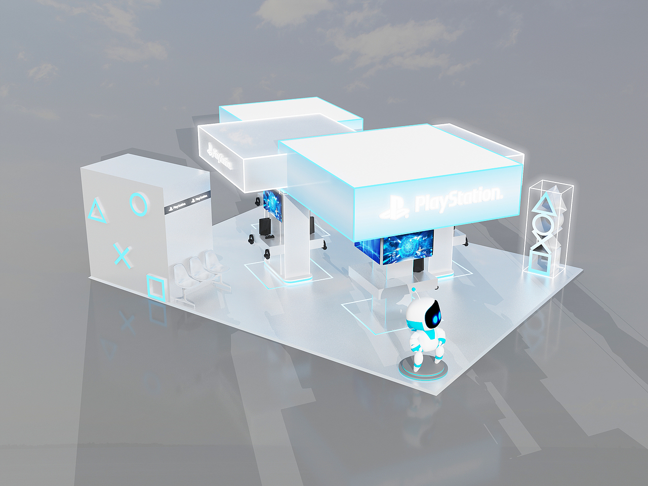 索尼科技快闪店设计